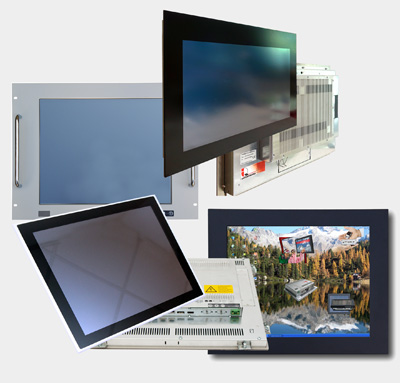 FlatMan Touch Panel PC Einbaugeräte Produktübersicht